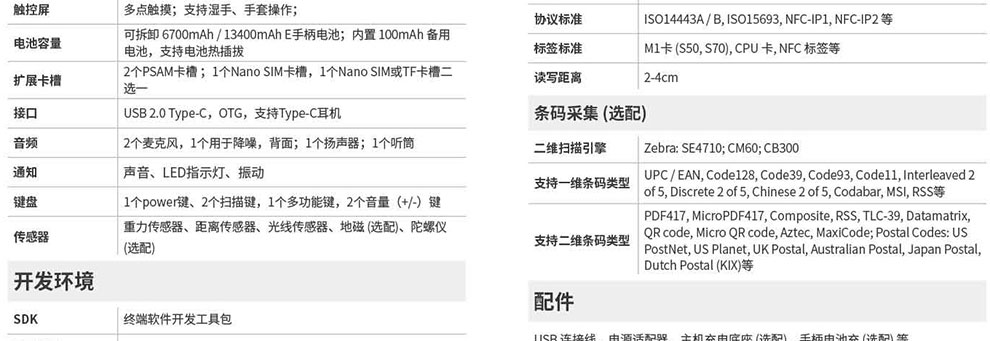 C5 UHF RFID 手持终端