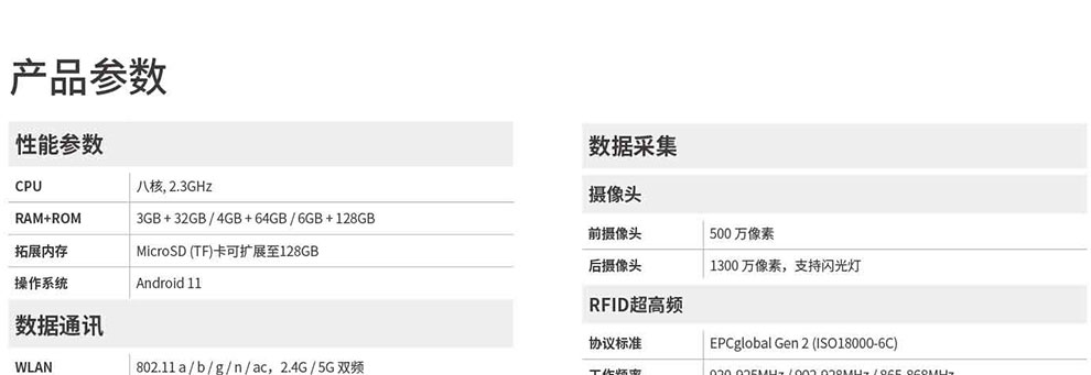 C5 UHF RFID 手持终端